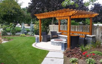 Outdoor Fire Pit Design in Grimsby