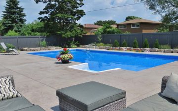 Contemporary Pool Design in Hamilton