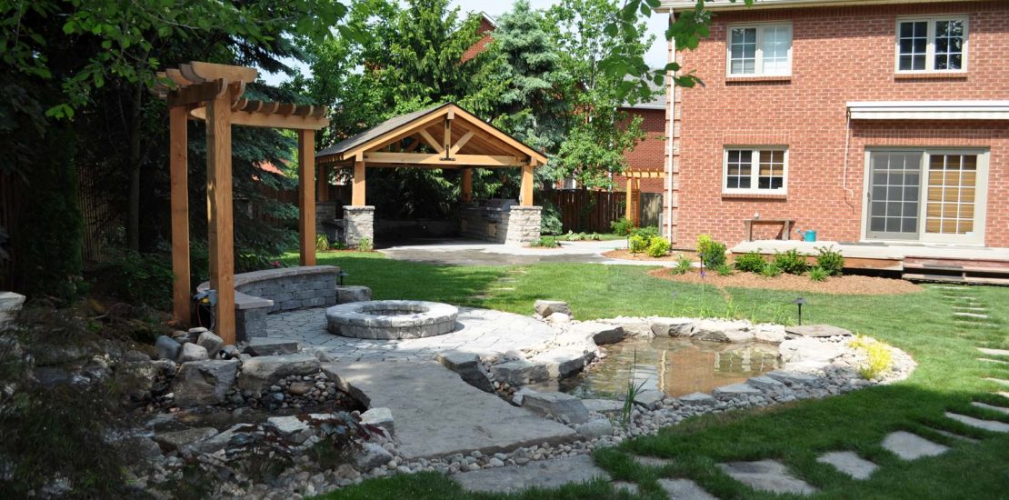 Backyard Design in Markham