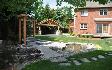 Backyard Design in Markham