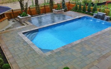 Waterfall and Pool Design in Richmond Hill